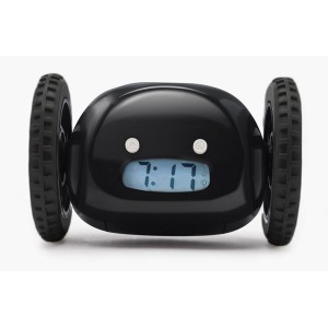 Uciekający Budzik Clocky Total Black / Czarny