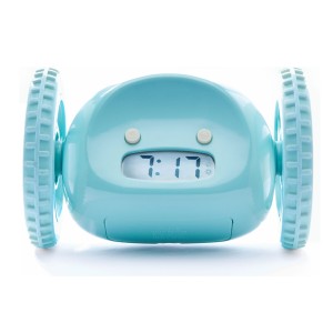 Uciekający Budzik Clocky Total Aqua / Cały Niebieski