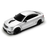 Mercedes-Benz C63 AMG - biały - mysz bezprzewodowa samochód