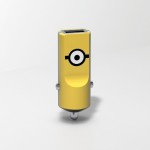 TRIBE Minionki Ładowarka samochodowa Buddy 1 USB Carl